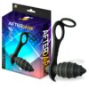 Aksten. Plug anal con vibración y anillo para pene y testículos