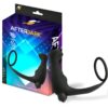 Iuterp. Plug anal con vibración y anillo para el pene
