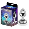Plug anal con joya color blanco - Imagen 7