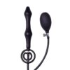 Plug anal inflable con doble bomba