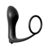 Plug vibrador con anillo pene