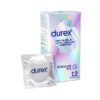Preservativos invisible extra lubricación 12 UD