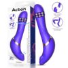 Rayden. Vibrador con pulsación y bolas internas desmontable