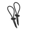 Set de 2 anillos para el pene ajustable electroestimulación