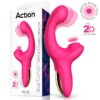 Volse. Vibrador triple función con finger y pulsación tapping