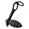 Aksten. Plug anal con vibración y anillo para pene y testículos - Imagen 2