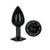 Blackgem. Plug anal metálico con joya [S] - Imagen 2