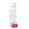 Funda para el pene texturizada con bala vibradora - Imagen 2