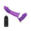 Arnés con dildo doble y vibración - Imagen 3