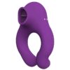 Fenda. Anillo vibrador con lengua y control remoto - Imagen 3