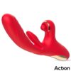 Limbe. Vibrador con lengua flip-flap, bola percutora y up and down - Imagen 3