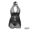 Nova Babydoll espalda abierta y tanga - Imagen 7