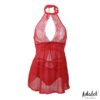 Nova Babydoll espalda abierta y tanga - Imagen 4