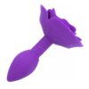 Plug anal con rosa - Imagen 8