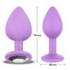 Sparkly. Plug anal lilac - Imagen 3
