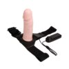 Arnés con dildo hueco y vibración - Imagen 4
