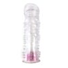 Funda para el pene texturizada con bala vibradora - Imagen 4
