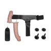 Arnés dildo doble con vibración - Imagen 5