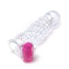 Funda para el pene texturizada con bala vibradora - Imagen 5
