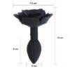 Plug anal con rosa - Imagen 12