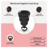 Copa menstrual Gcup Mystic Noir talla S - Imagen 6
