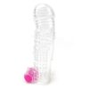 Funda para el pene texturizada con bala vibradora - Imagen 6