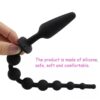 Plug anal con cadena anal - Imagen 6