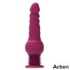 Rocket. Vibrador con thrusting ultra jet thruster con ventosa - Imagen 6