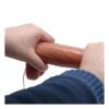 Arnés con dildo doble retráctil con vibración - Imagen 8