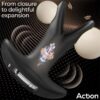 Pinsy. Plug anal expandible con control remoto - Imagen 8