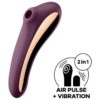 Dual kiss. Succionador y vibrador 2 en 1