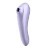 Dual pleasure app. Vibrador y succionador de aire pulsado
