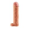 Mega. Extensión de pene con anilla para testículos