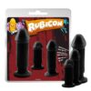 Evil Dark. Kit 3 plugs anal