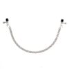 Pinzas para pezones con cadena metal ajustable