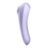 Dual pleasure app. Vibrador y succionador de aire pulsado - Imagen 2