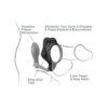 Anillo con plug anal pesado - Imagen 2