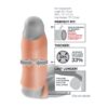 Funda para el pene con anillo para testículos - Imagen 2