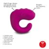 Gring XL. Anillo sweet raspberry - Imagen 5