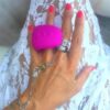 Gring XL. Anillo sweet raspberry - Imagen 6