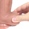 Tiberio. Dildo realista turbo shaking thrusting. Rotación 360º. Control remoto - Imagen 7