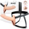 Arnés strap-on con dildo hueco