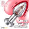 Dimpor. Plug anal cromado con vibración - Imagen 10