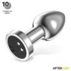Dimpor. Plug anal cromado con vibración - Imagen 2