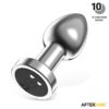 Dimpor. Plug anal cromado con vibración - Imagen 3