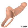 Arnés strap-on con dildo hueco - Imagen 5