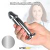 Sarmy. Plug anal cromado con vibración - Imagen 9