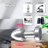 Dimpor. Plug anal cromado con vibración - Imagen 8