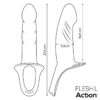 Arnés strap-on con dildo hueco - Imagen 11