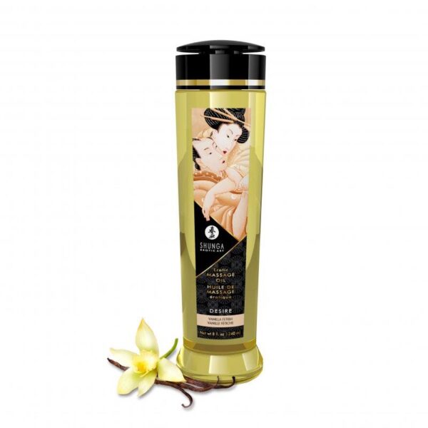 Desire. Aceite de masaje. Vainilla [240 ml]